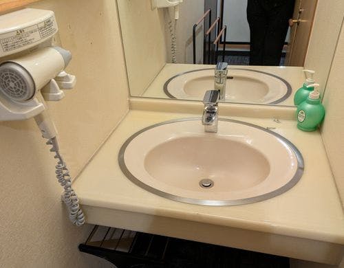 和室のお部屋の洗面※写真は一例です