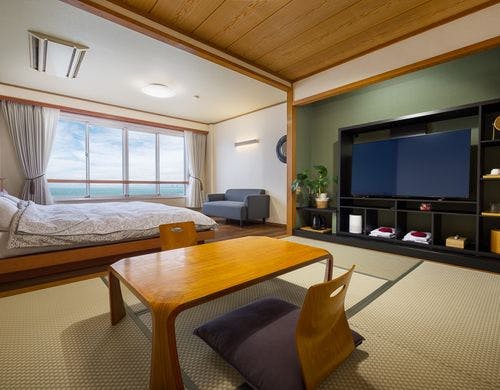 DX和洋室（6畳＋セミダブル×２）