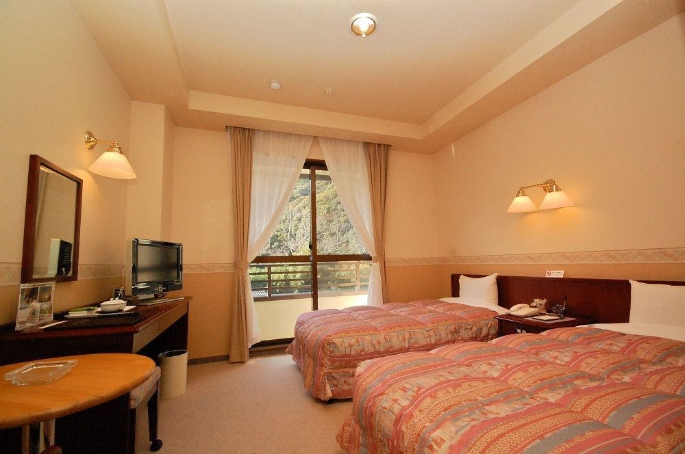 서양식 트윈룸, 산쪽 전망