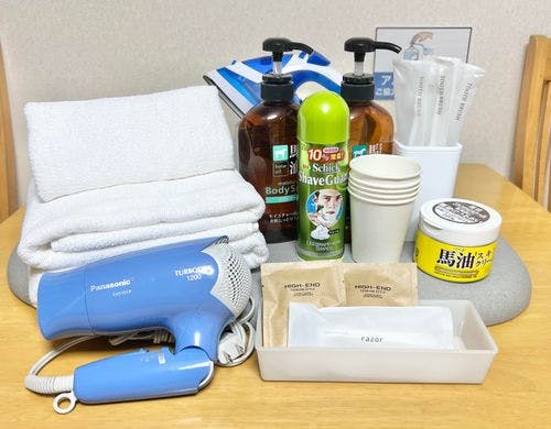 アメニティ充実