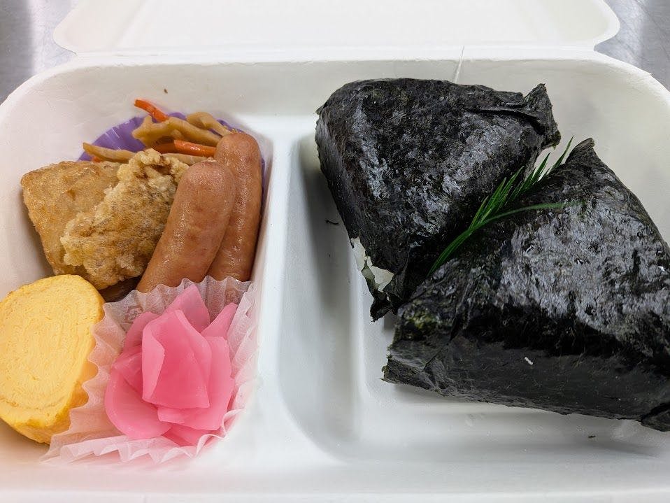 登山方案早餐饭团示意图