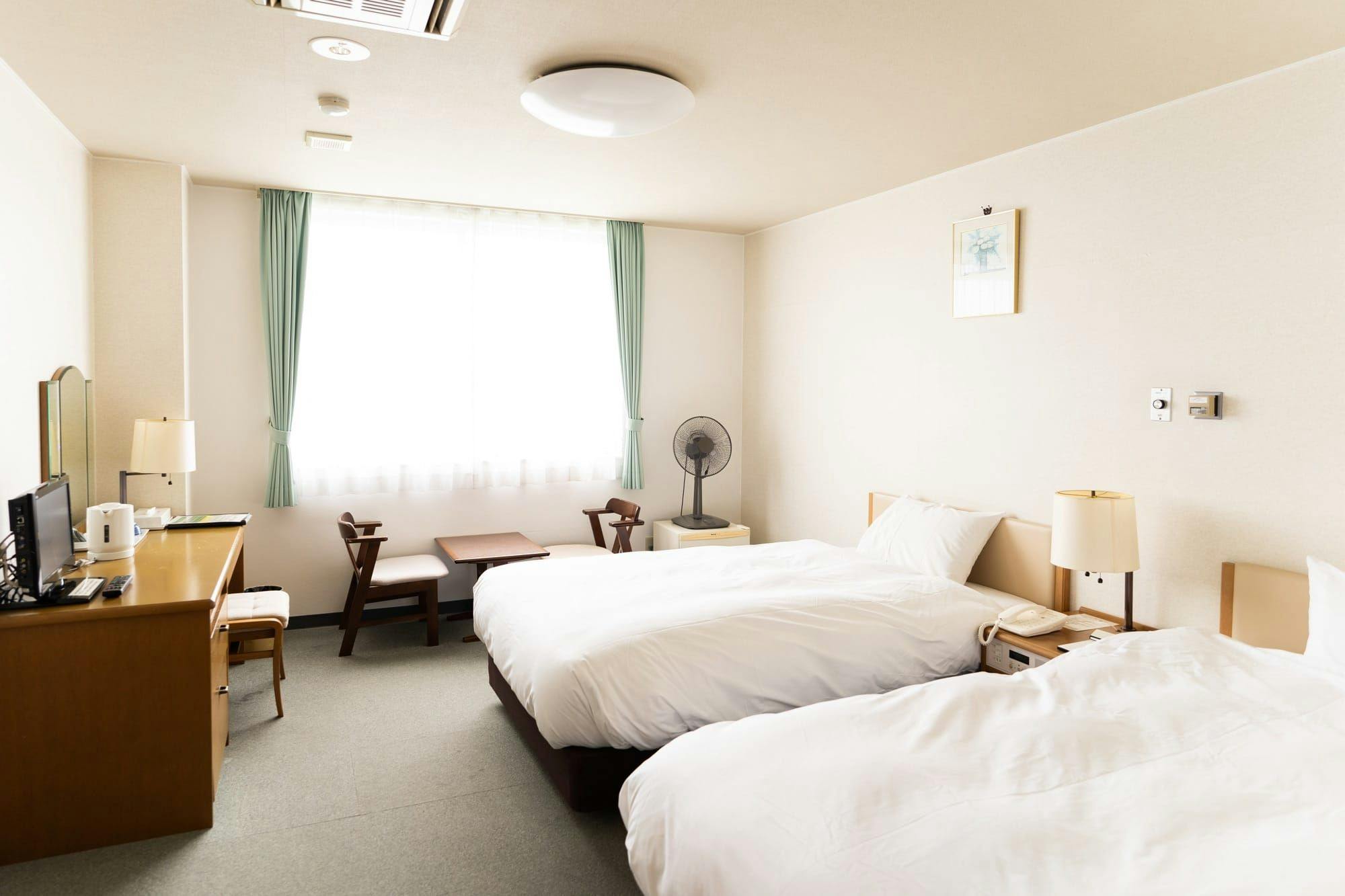 朝日馆双人房23平方米（无空调）