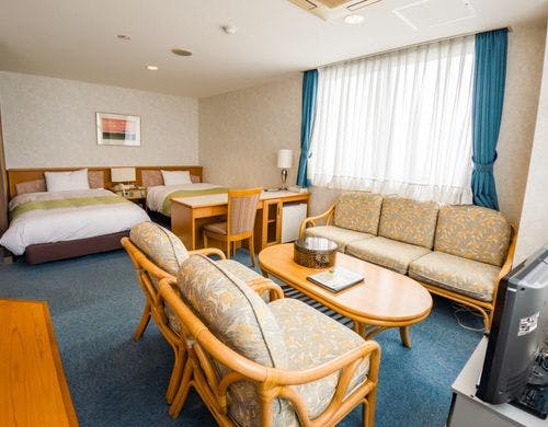 最上階6階にある1部屋しかないお部屋