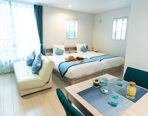 ツインエキストラベッド付き（４０平米）