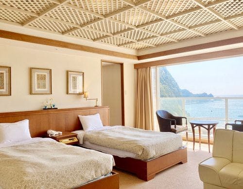 【特別室・駿河湾眺望】ツイン一例