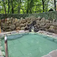 ใกล้ป้ายรถเมล์ที่สุดในญี่ปุ่น? ออนเซ็นกลางแจ้งในป่า