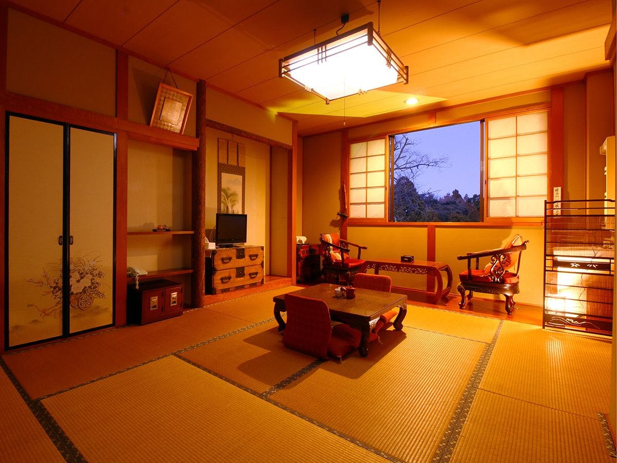 【#ห้องพักทั่วไป】เฟอร์นิเจอร์แบบโบราณสไตล์ญี่ปุ่น