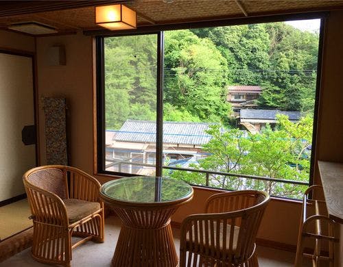 307室　檜風呂付き部屋