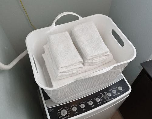 フカフカのタオルもご用意しております