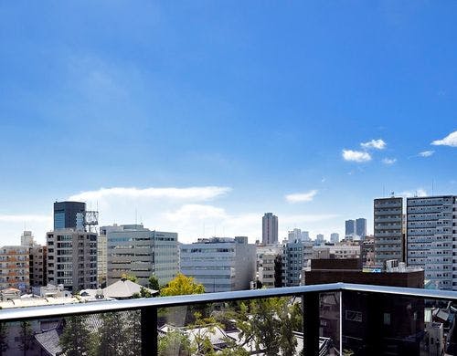 バルコニーからの眺め（昼）