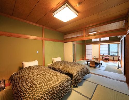 バス付き和室ツインベッド