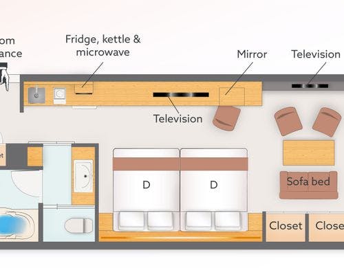 ＜29平米＞パーティースイート（禁煙）