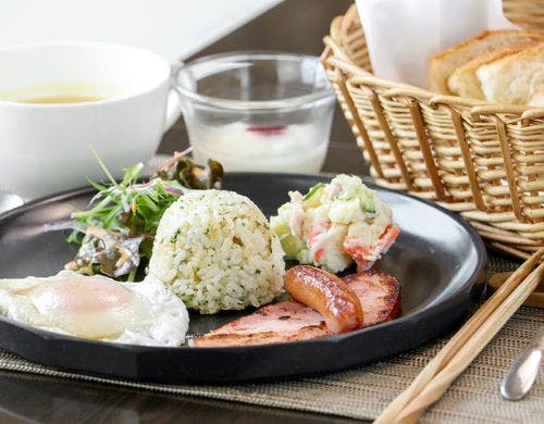 #朝食　気持ちの良い朝にぴったりの朝食