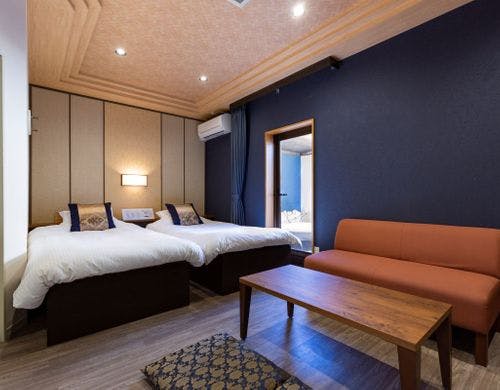 ツインベッドルーム客室