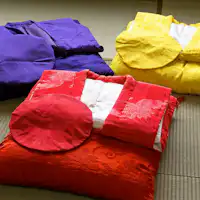 Dapat disewakan untuk perayaan seperti Kiju atau Koki.