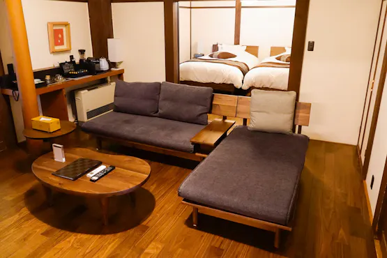 【อาคารแยก 'Hanare' ประเภท B】ห้องนั่งเล่น