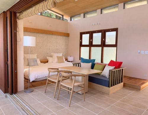 プライベートプール付きのお部屋