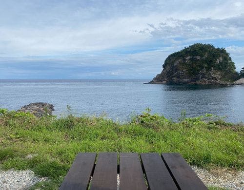 客室テラスからの眺め
