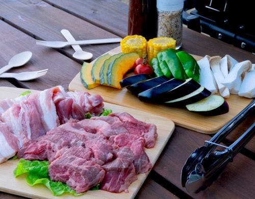 手ぶらBBQ一例