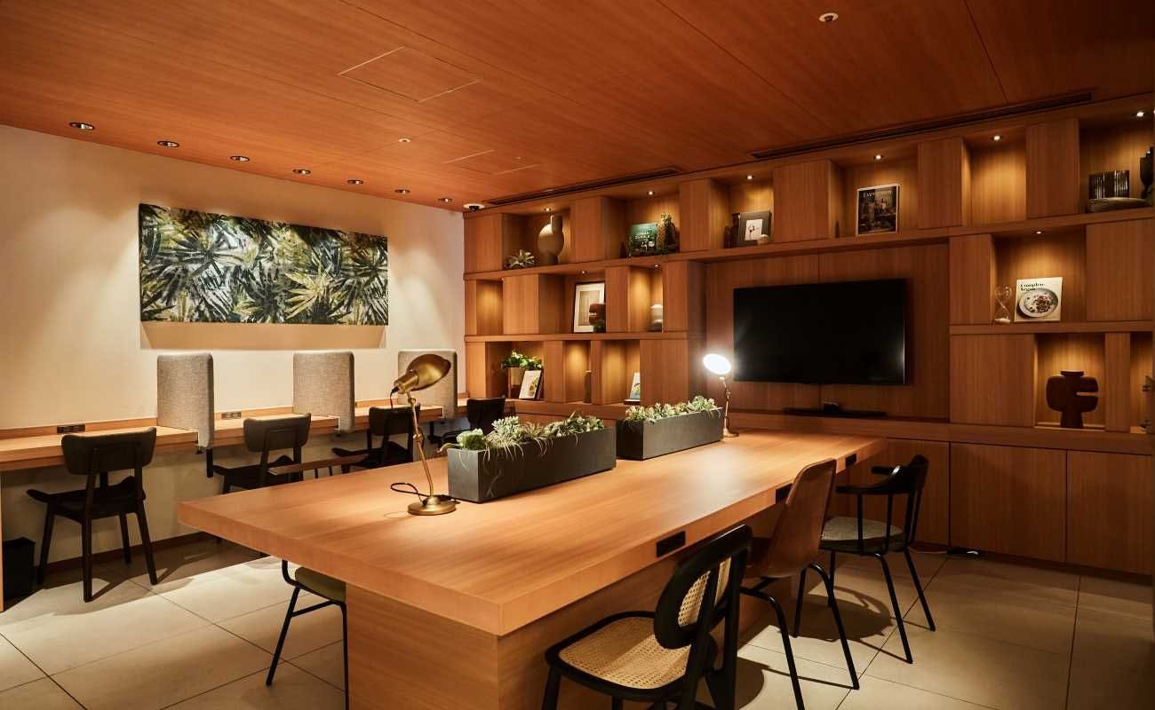 เลานจ์ฟรีภายในอาคาร