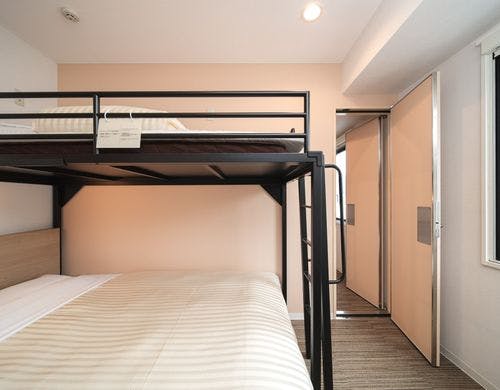 最大6名までお泊り頂けます(幼児含む)