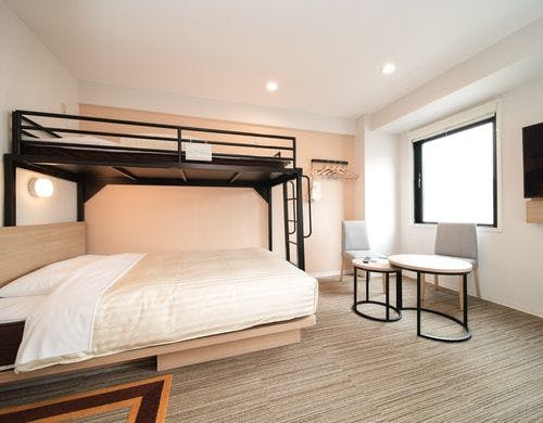 広々設計で車椅子でも動きやすいお部屋です