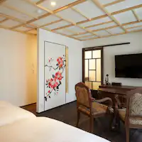 ห้องพักสไตล์ไทโชโมเดิร์นฝั่งภูเขา (พร้อมห้องน้ำ, ห้องปลอดบุหรี่)