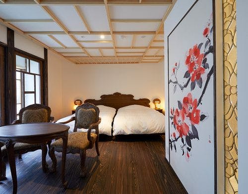 山側大正モダン客室（トイレ付・禁煙室）