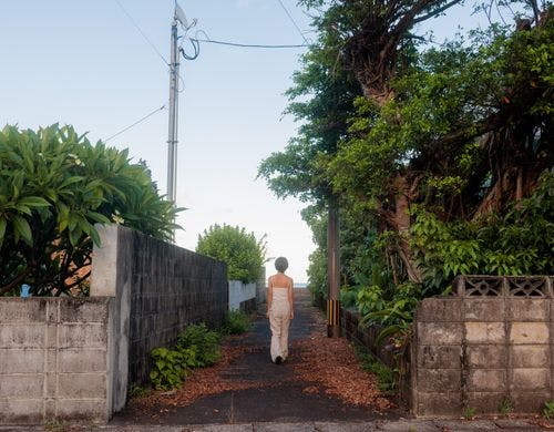 用（ヨウ）集落の道