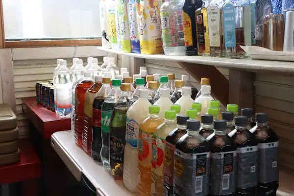 음료도 많이 준비되어 있습니다.