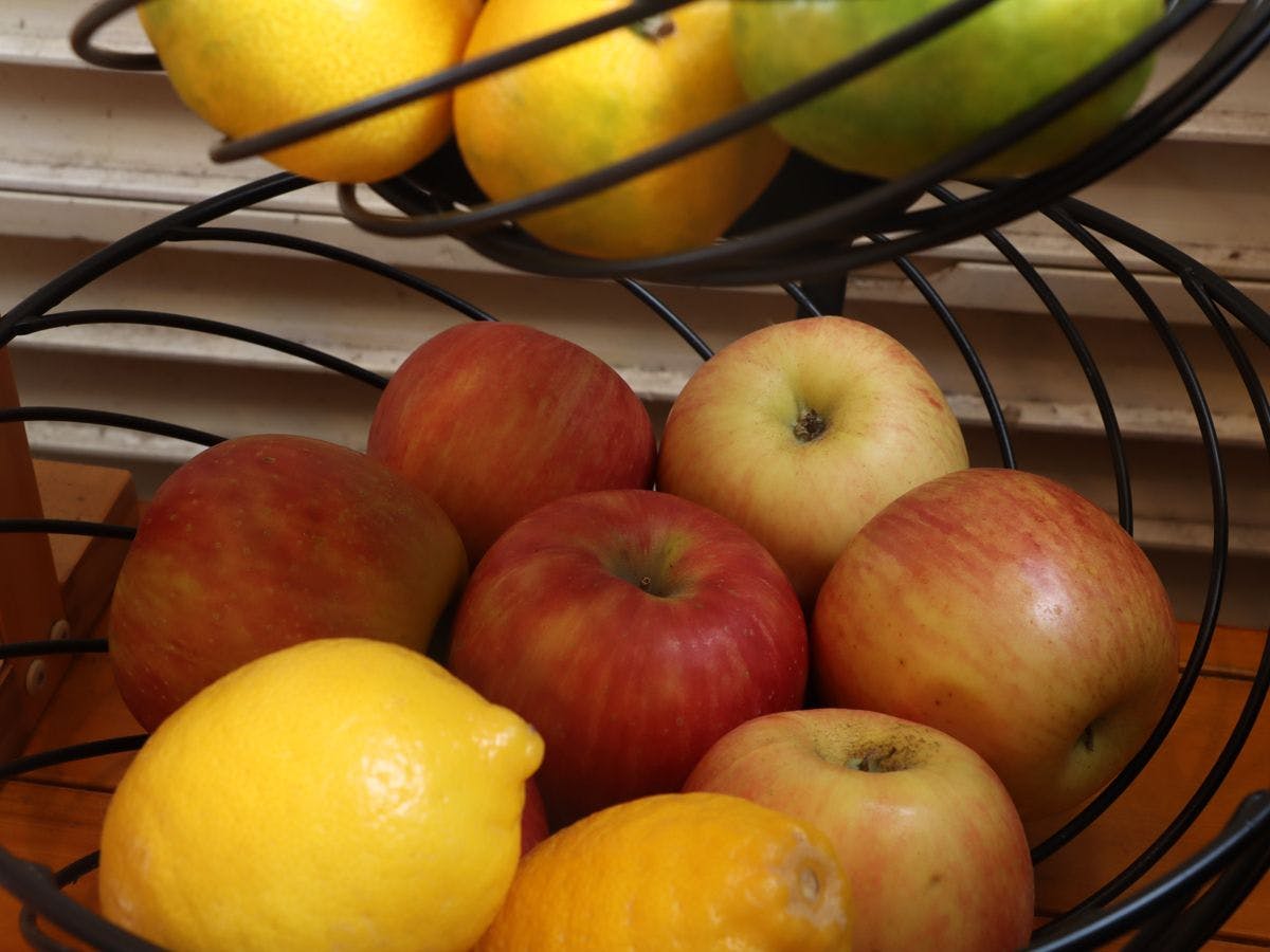 과일도 준비되어 있습니다