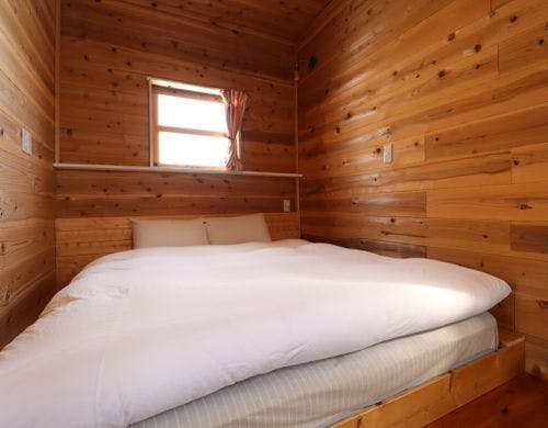 広々ベッドでゆったり睡眠