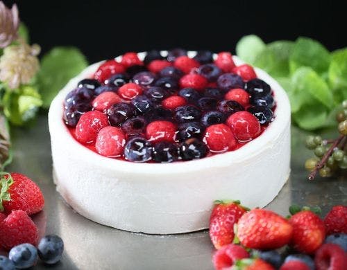 濃厚ブルーベリーチーズケーキ