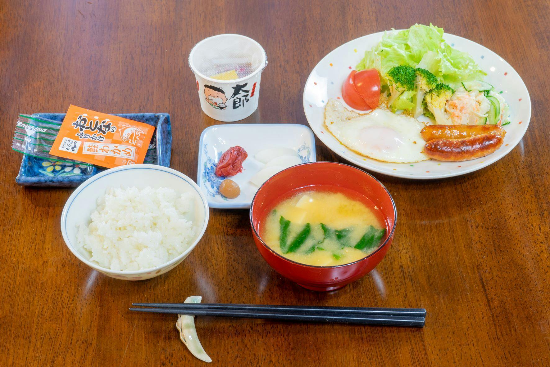 ตัวอย่างอาหารเช้า