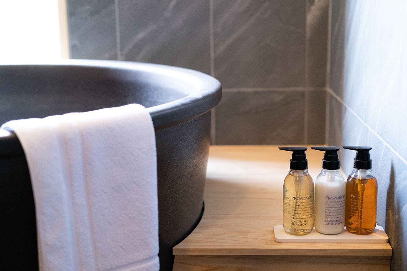 สิ่งอำนวยความสะดวกในห้องน้ำของคอทเทจ A