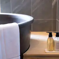 สิ่งอำนวยความสะดวกในห้องน้ำของคอทเทจ A