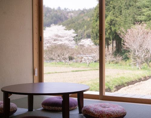 コテージAリビング