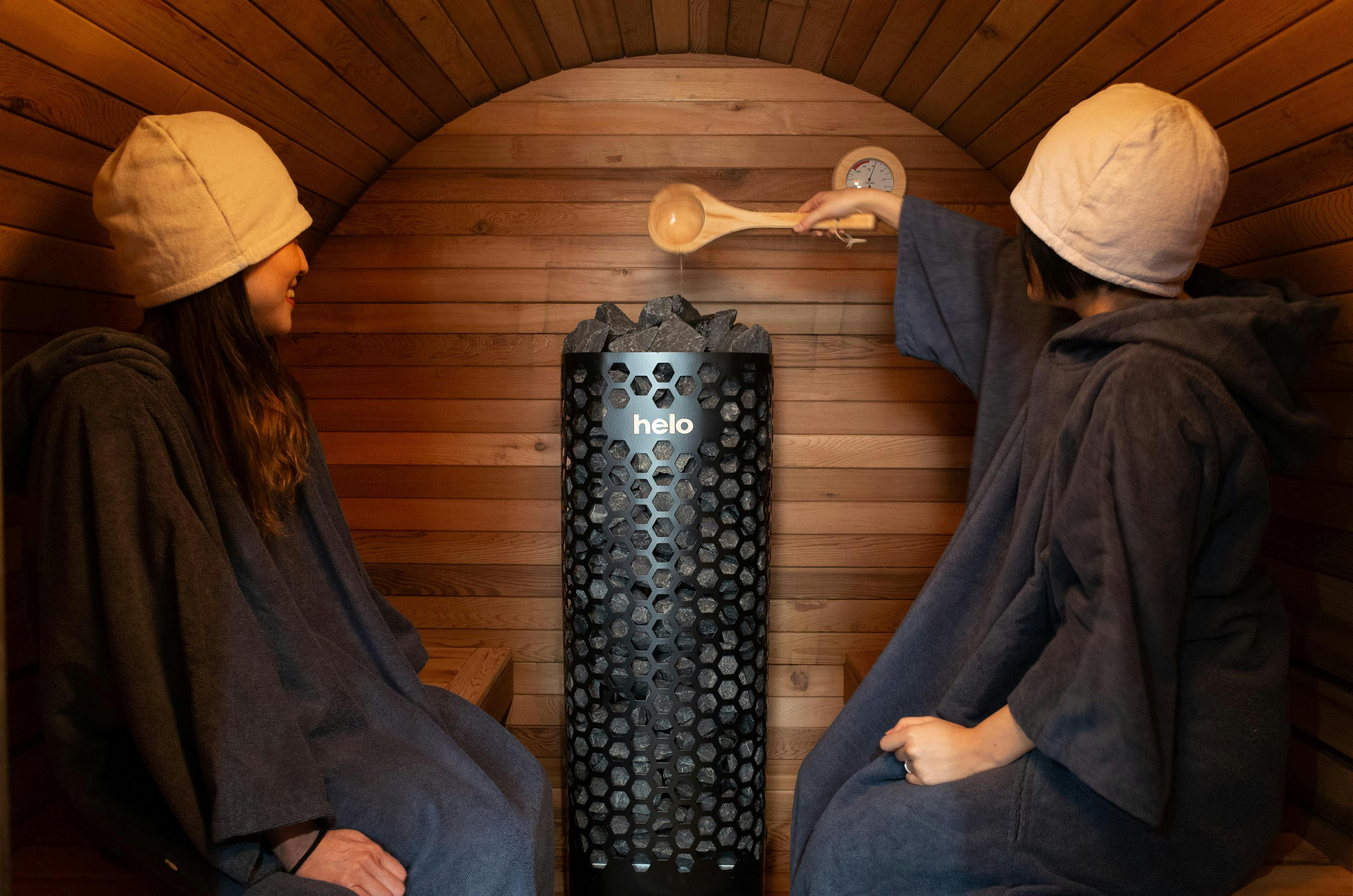 บริการ Löyly ฟรี "Shirakaba" พร้อมให้บริการ