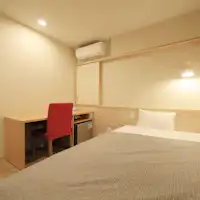 【ตัวอย่างห้องพัก】ห้องเดี่ยวเตียงคู่ขนาด 12 ตารางเมตร