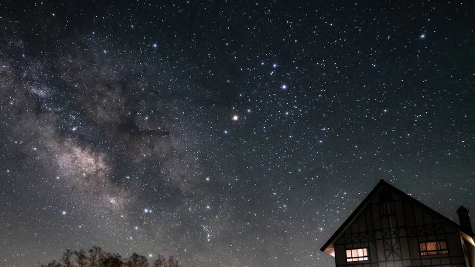 Shirabiso Plateau Milky Way