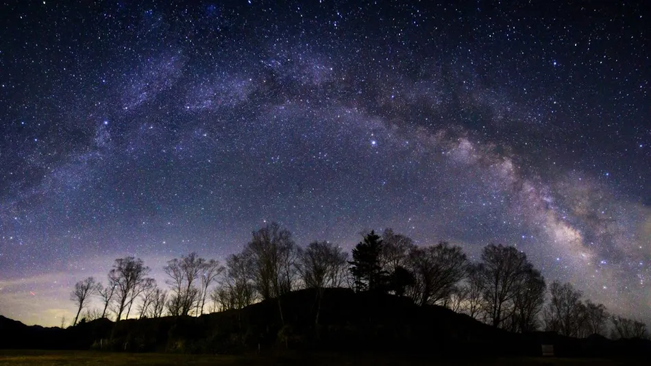 Shirabiso Plateau Milky Way