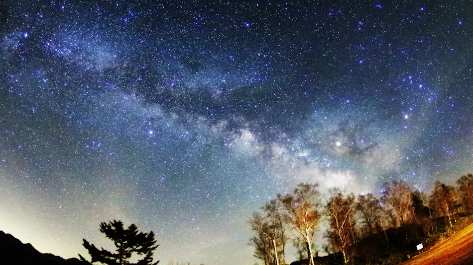 Shirabiso Plateau Milky Way