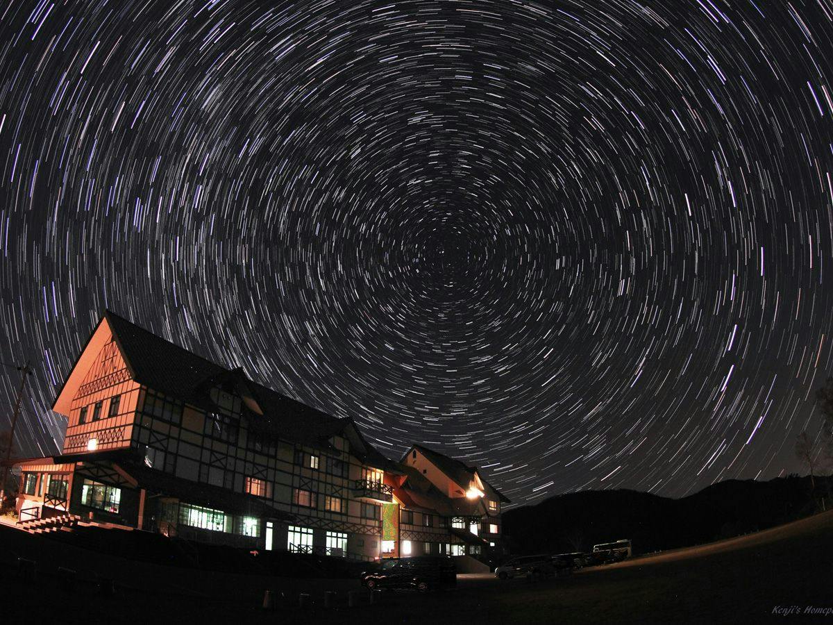 Shirabiso Plateau Milky Way