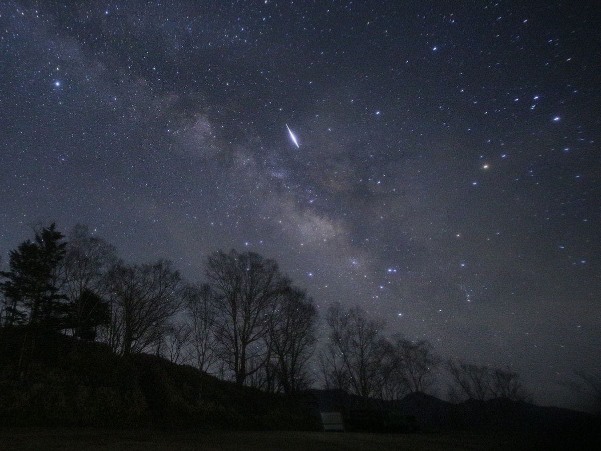 Shirabiso Plateau Milky Way