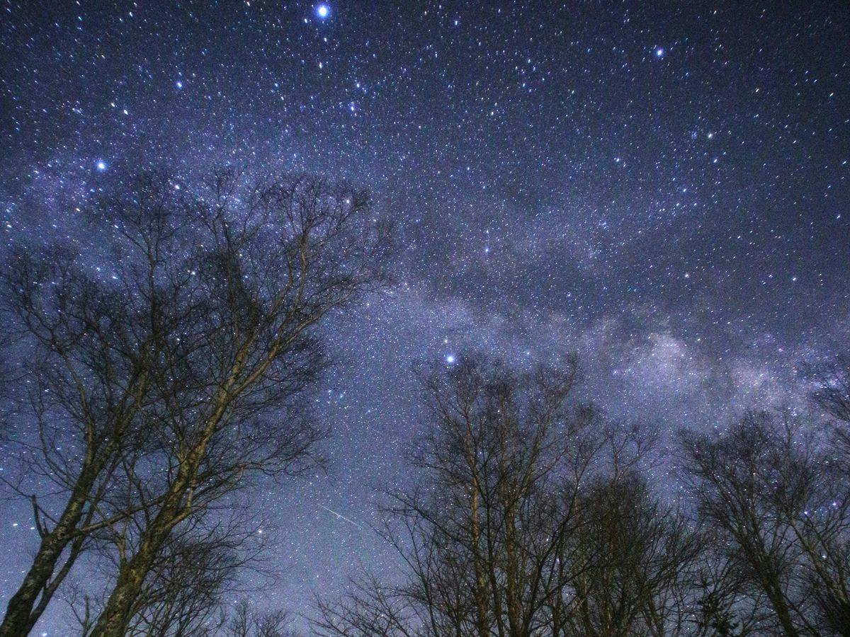 Shirabiso Plateau Milky Way