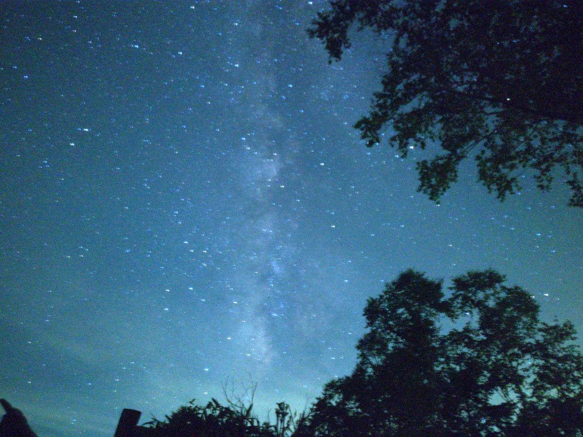 Shirabiso Plateau Milky Way