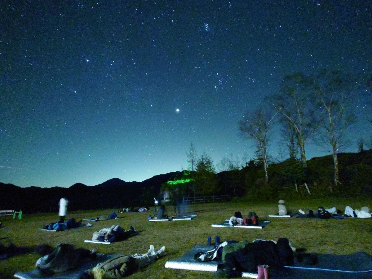 Shirabiso Plateau Milky Way