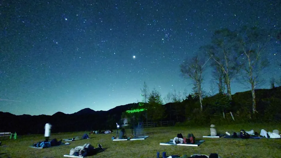 Shirabiso Plateau Milky Way