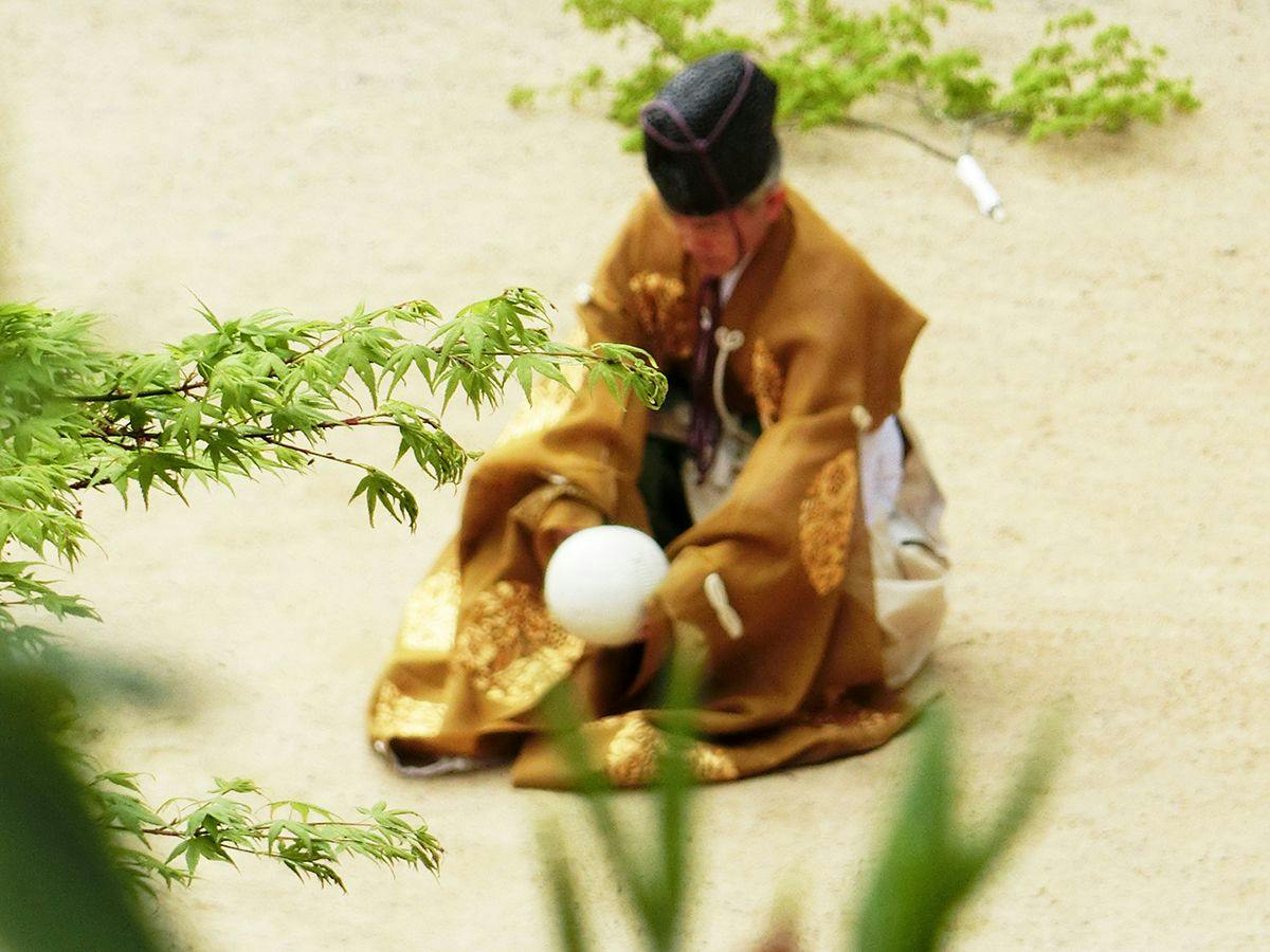 다이잔 신사 가을 케마리 축제