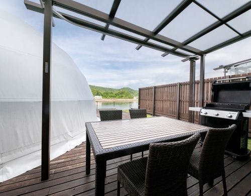 BBQグリル（食事スペース）